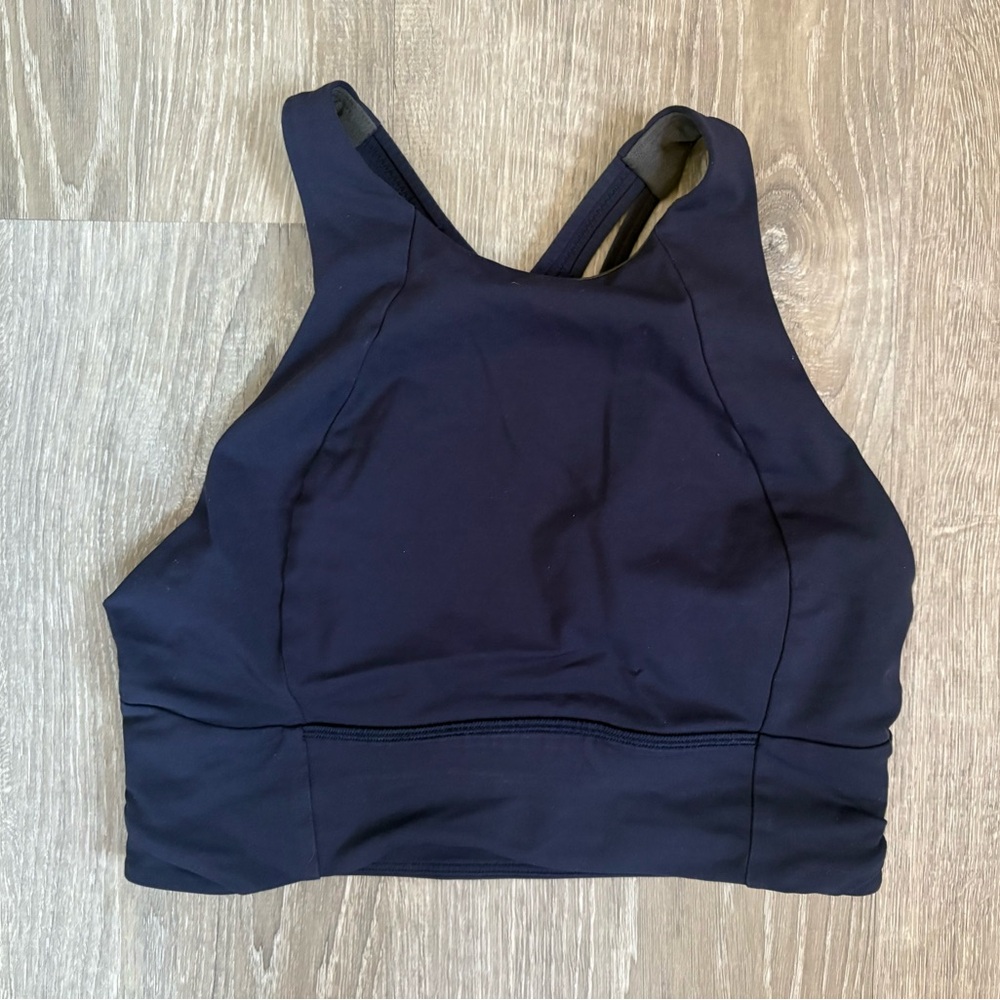Women's navy blue Sports Bra